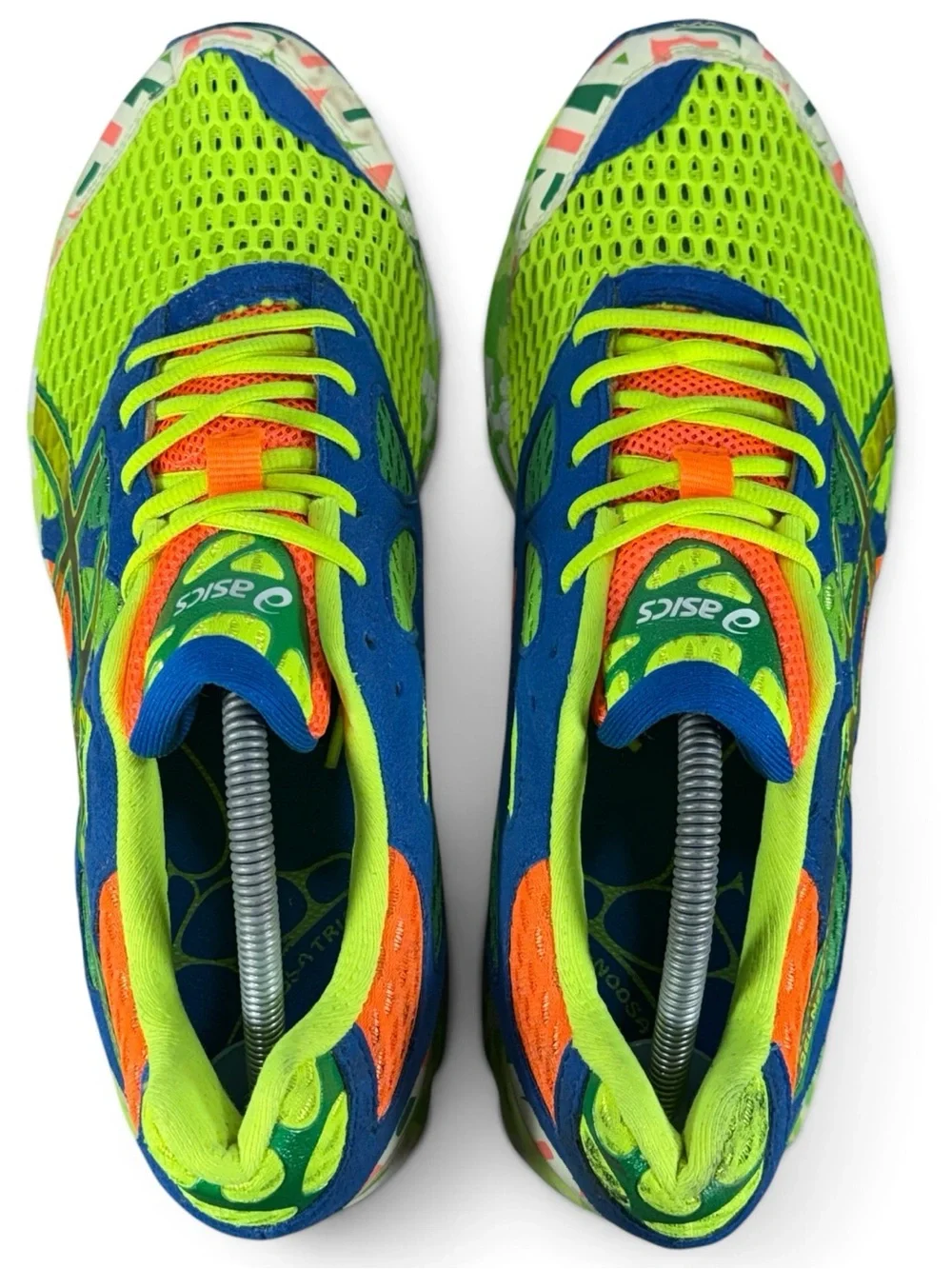 Asics Gel Noosa Tri 7 Neon Tropic Yellow Green Orange Men’s Size 10